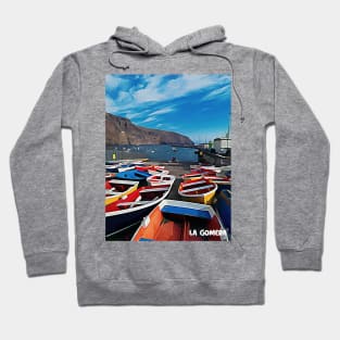 Valle Gran Rey puerto La Gomera Hoodie